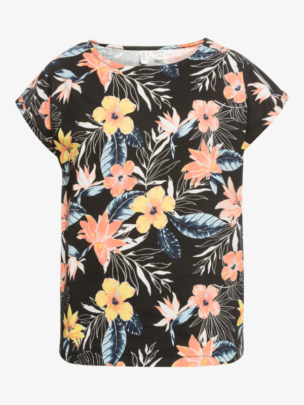0 African Sunset - T-shirt manches courtes pour Fille 8-16 ans Noir ERGKT03191 Roxy