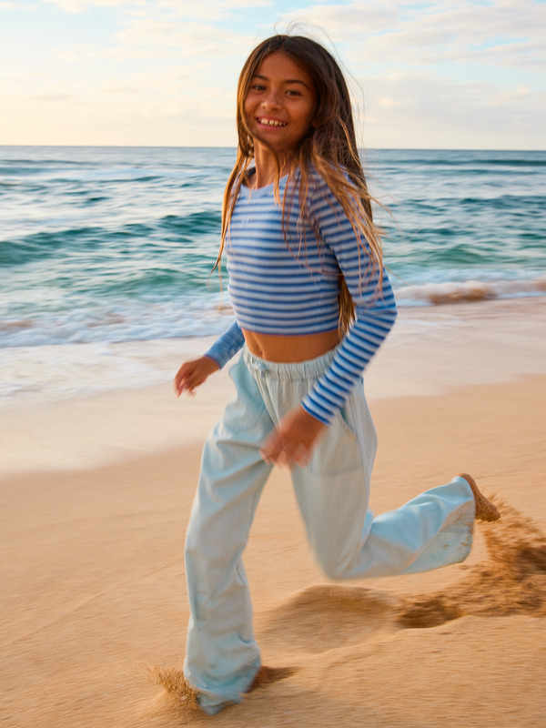 T-shirt Roxy My Head And My Heart - Pour Fille, Style Sport Et Décontracté, Coupe Classique