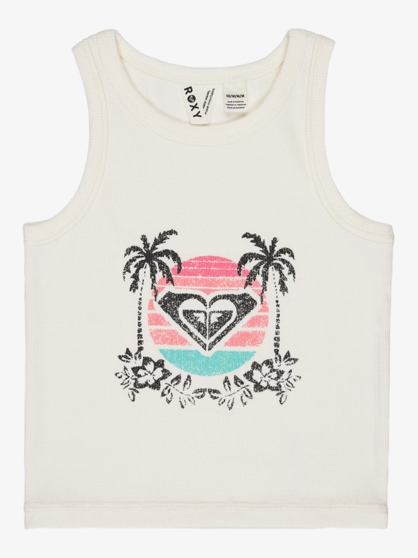 0 Iconic Days - Vest Top for Girls 4-16 White ERGKT03278 Roxy