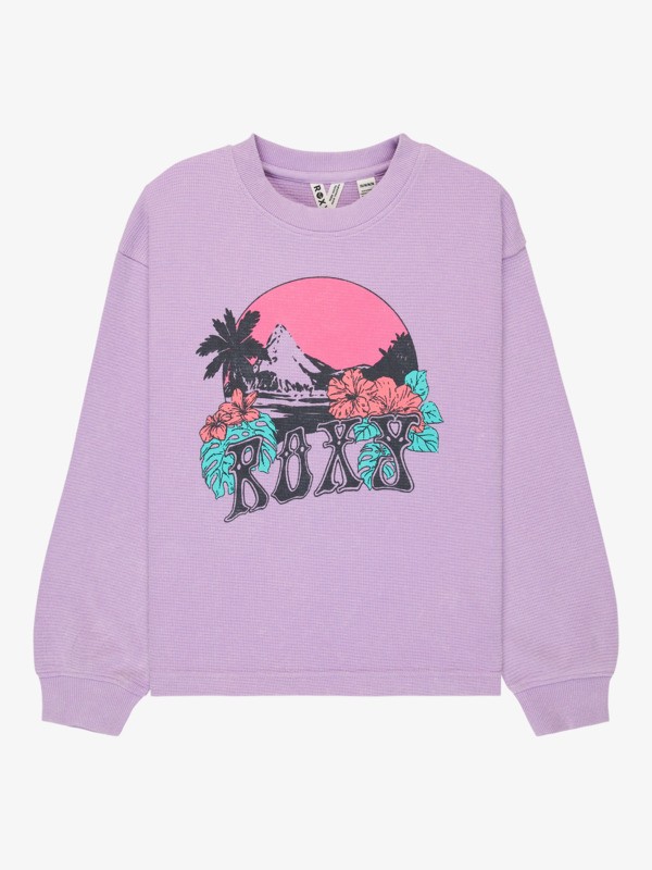 0 Eastside Midweight - Longsleeve für Mädchen 4-16 Violett ERGKT03286 Roxy