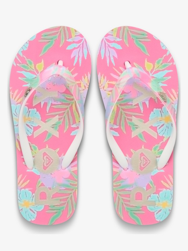 3 Rg Pebbles - Sandals for Girls Pink ERGL100009 Roxy