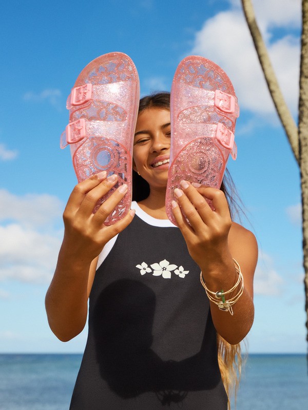 0 Rg Kattie Glitter - Sandalen voor Meisjes Purple ERGL100010 Roxy