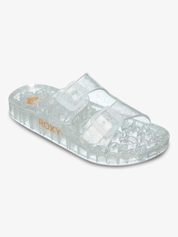 0 Rg Kattie Glitter - Sandals for Girls Grey ERGL100010 Roxy