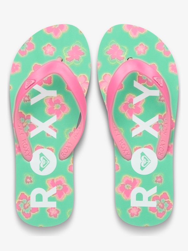 3 Rg Tahiti - Sandals for Girls Green ERGL100013 Roxy