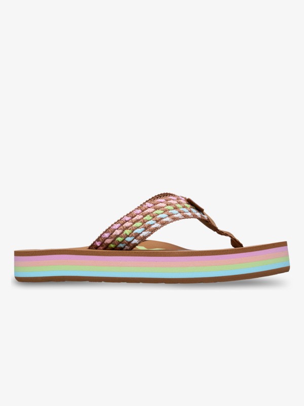 1 Rg Chika Hi - Sand&aacute;lias para Raparigas Multi ERGL100015 Roxy