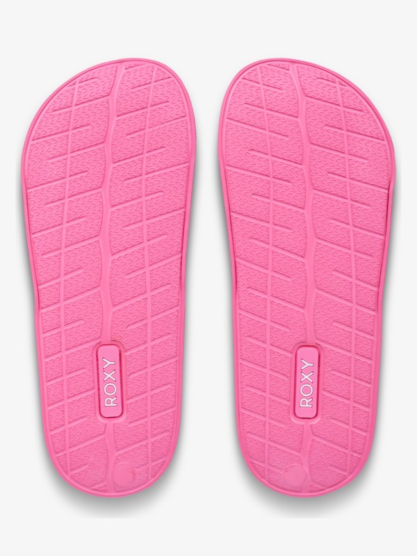 5 Rg Slippy - Sandali da Ragazza Green ERGL100020 Roxy