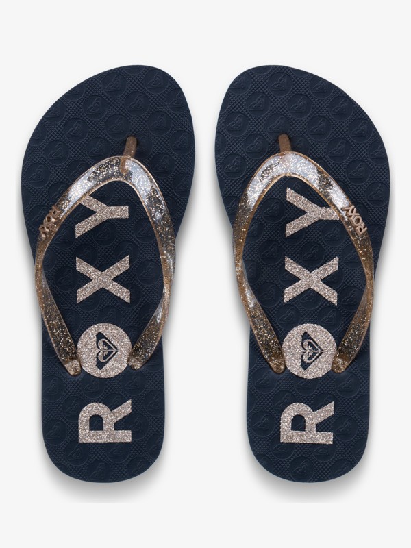 3 Rg Viva Sparkle - Sand&aacute;lias para Raparigas Preto ERGL100021 Roxy