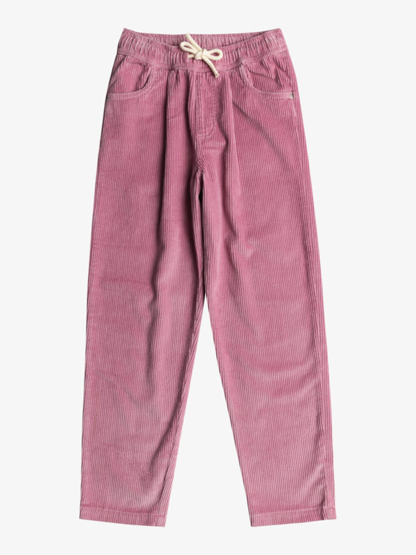 5 Thousand Stars - Corduroy Pant for Girls 4 - 16 Purple ERGNP03127 Roxy