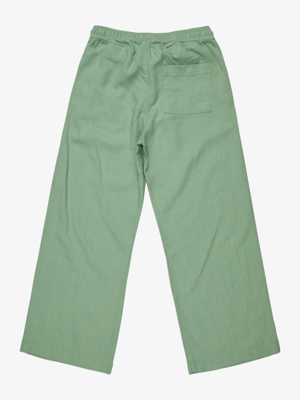 1 Lekeitio Break - Broek met Elastische taille voor Meisjes 4-16 Green ERGNP03134 Roxy