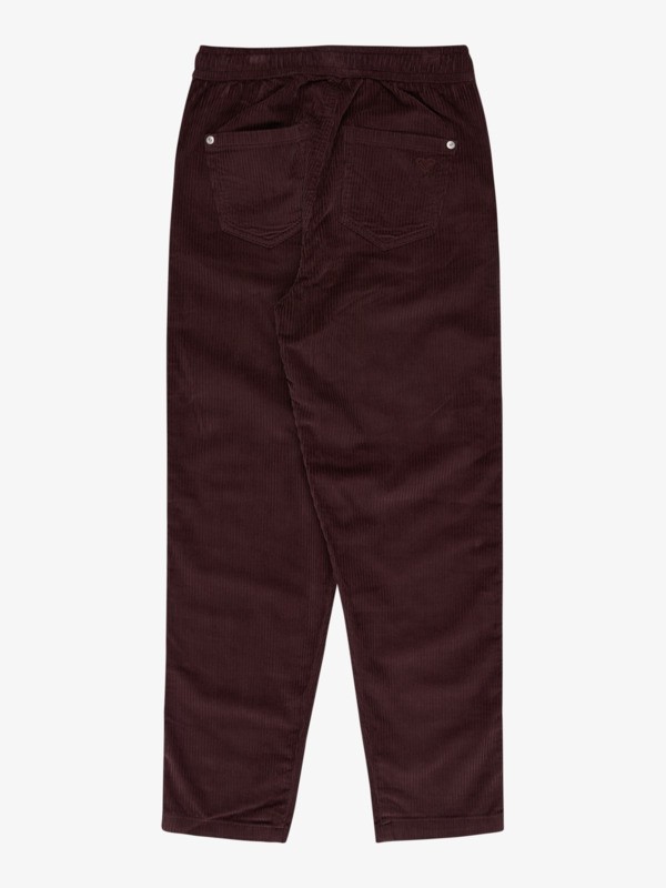5 Thousand Stars - Jogger in Velluto da Ragazza 4-16 Red ERGNP03137 Roxy