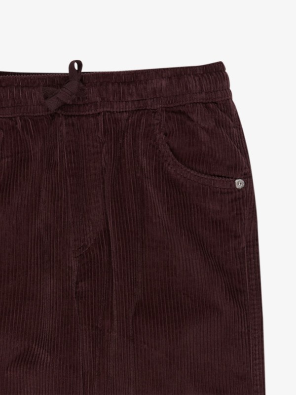 6 Thousand Stars - Corduroy Joggers for Girls 4-16 Red ERGNP03137 Roxy
