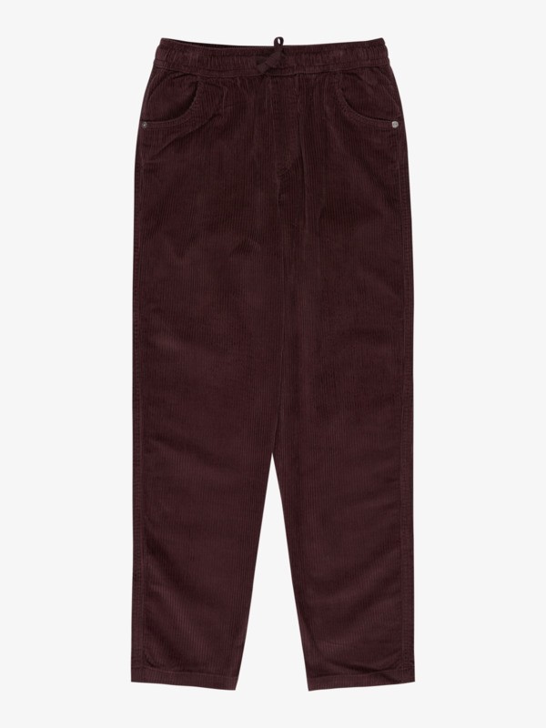 4 Thousand Stars - Jogger in Velluto da Ragazza 4-16 Red ERGNP03137 Roxy