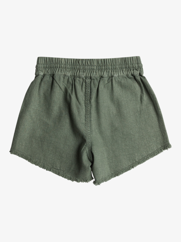 8 Scenic Route - Short à taille élastique pour Fille 4-16 Vert ERGNS03161 Roxy