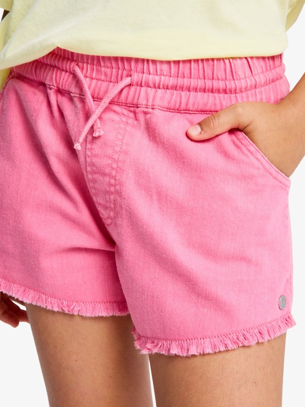 0 Scenic Route - Short met Elastische Taille voor Meisjes 4-16  ERGNS03187 Roxy