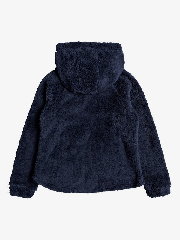 1 Elastic Heart - Zip-Up Sherpa Hoodie for Girls 8-16  ERGPF03014 Roxy