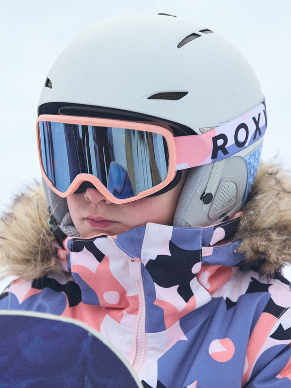 1 Missy - Snowboardbrille für Mädchen Schwarz ERGTG03024 Roxy