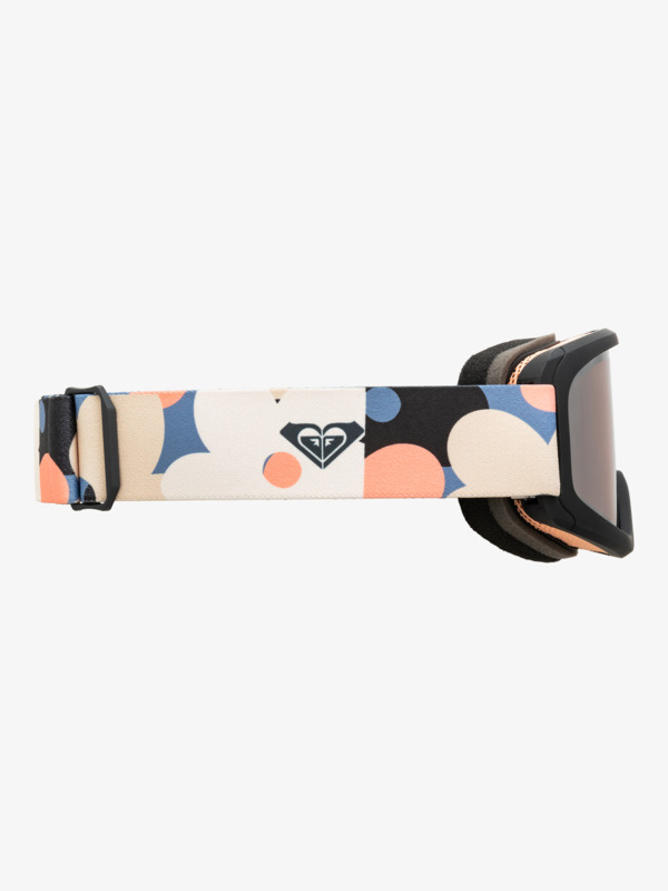 3 Sunnyride - Snowboard Bril voor Meisjes Black ERGTG03025 Roxy