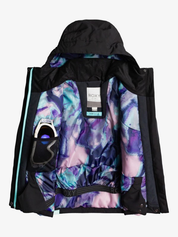 1 Galaxy - Veste de snow pour Fille Noir ERGTJ03128 Roxy