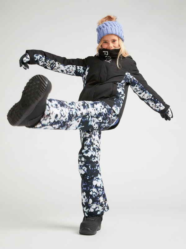 2 Galaxy - Isolierte Schneejacke für Mädchen Schwarz ERGTJ03136 Roxy