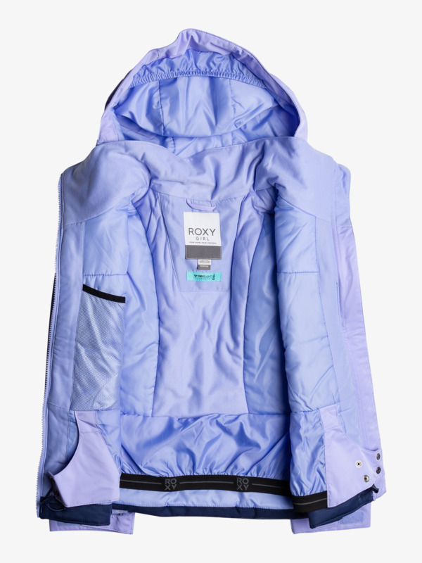 0 Free Jet Block - Technical Snow Jacket for Girls - Blue Blue ERGTJ03141 Roxy