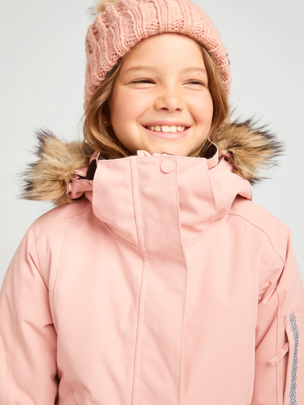 2 Meade - Chaqueta snow con aislante para Chicas Rosa ERGTJ03143 Roxy