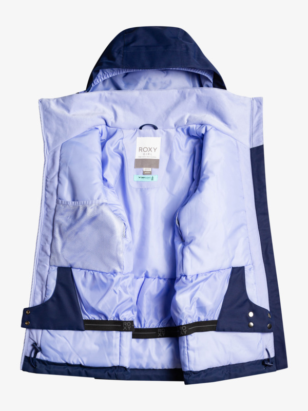 0 Presence Parka - Veste de snow isolante pour Fille Bleu ERGTJ03149 Roxy