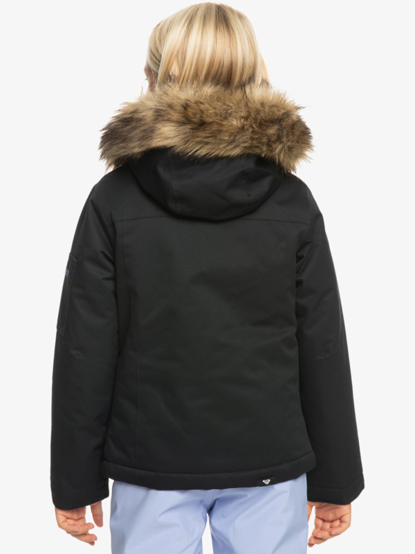 2 Meade - Technical Snow Jacket for Girls 8-16 Black ERGTJ03157 Roxy