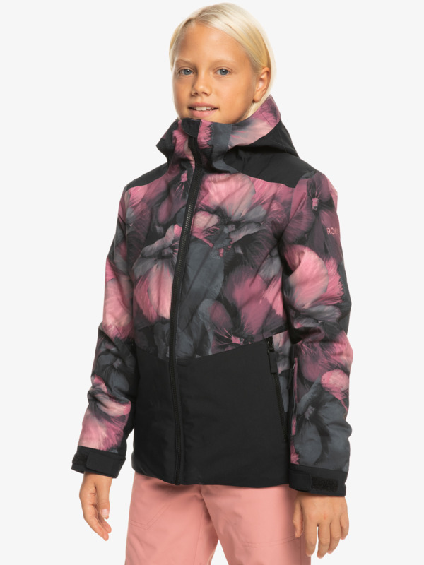 1 Silverwinter - Technical Snow Jacket for Girls 8-16 Black ERGTJ03158 Roxy