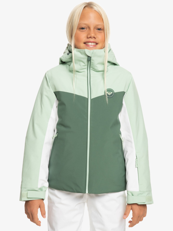 Roxy Galaxy - Giacca Da Snowboard Bambina 8-16 Anni | Calda E Impermeabile Con Cappuccio