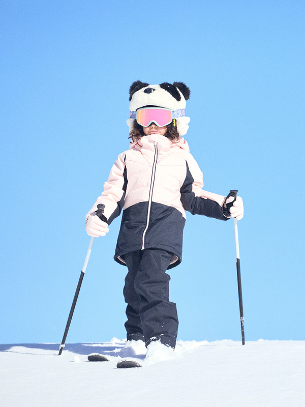 1 Bamba - Snowboardjack voor Meisjes 8-16 Pink ERGTJ03173 Roxy