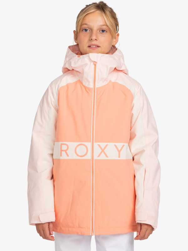 0 Snowmist - Snowboardjack voor Meisjes 8-16 Pink ERGTJ03174 Roxy