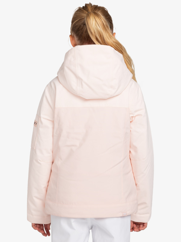 2 Meade - Chaqueta para Nieve para Chicas (8 - 16 años) Rosa ERGTJ03175 Roxy