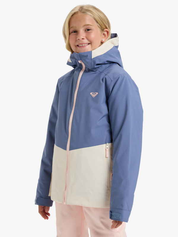 1 Silverwinter - Veste de snow pour Filles 8-16 ans Bleu ERGTJ03176 Roxy