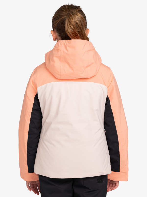 2 Free Jet - Schneejacke für Mädchen 8 - 16 Rosa ERGTJ03177 Roxy