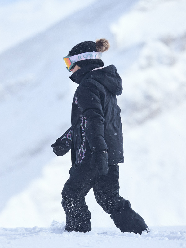 1 Galaxy - Snowboardjack voor Meisjes 8-16 Black ERGTJ03179 Roxy