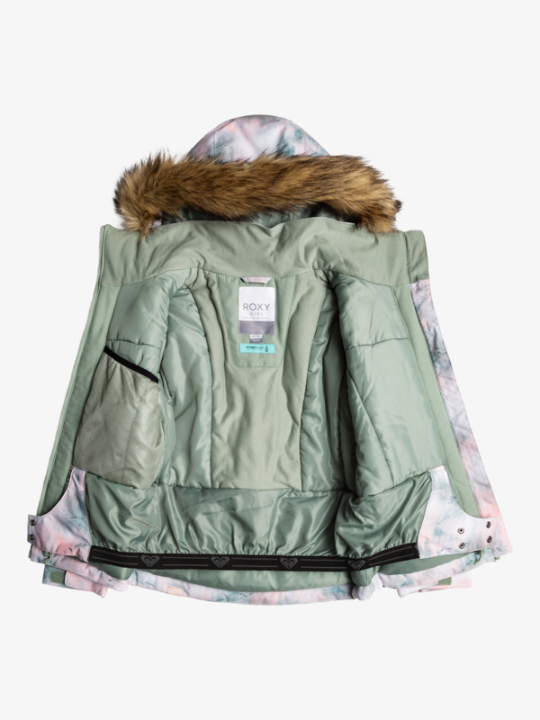 1 Roxy Pie - Snow Jacket for Girls 8 - 16 Blue ERGTJ03180 Roxy