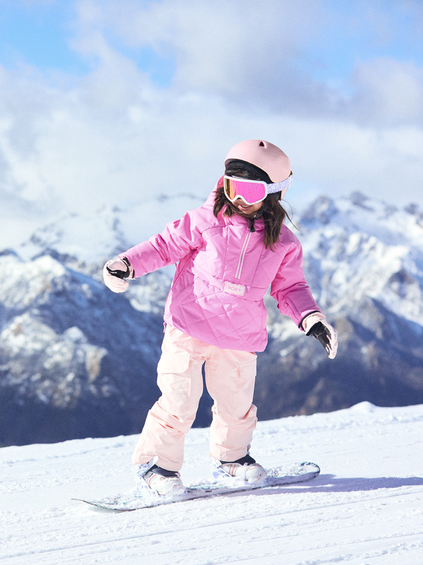 2 Radiant Lines Overhead - Snowboardjack voor Meisjes 8-16 Pink ERGTJ03182 Roxy