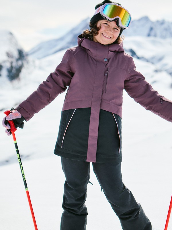 0 Dawnrae Parka - Chaqueta técnica snow para chicas 8-16 Rojo ERGTJ03190 Roxy