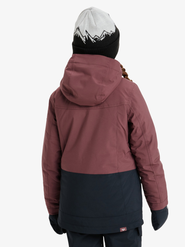 2 Dawnrae Parka - Chaqueta técnica snow para chicas 8-16 Rojo ERGTJ03190 Roxy