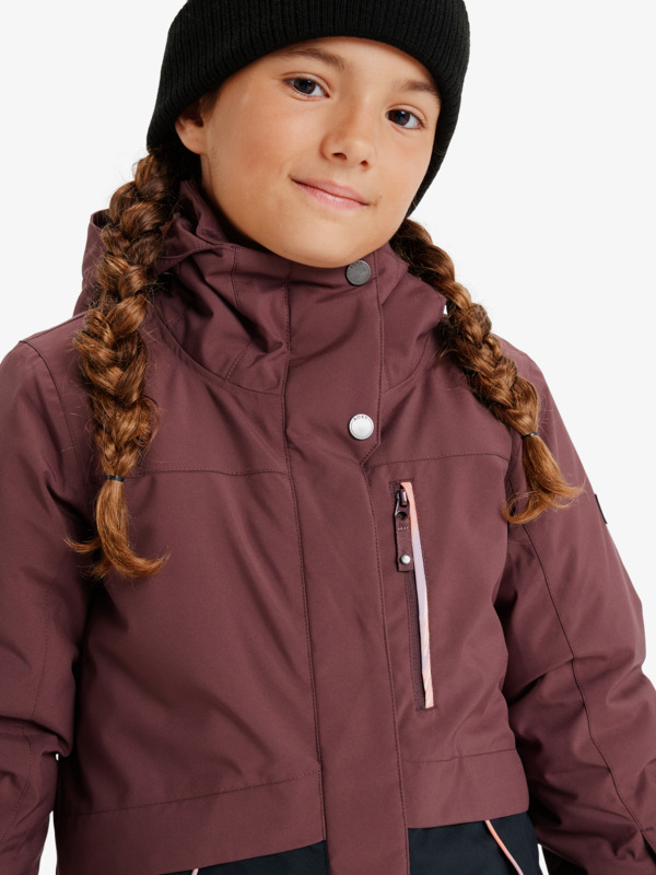 3 Dawnrae Parka - Chaqueta técnica snow para chicas 8-16 Rojo ERGTJ03190 Roxy
