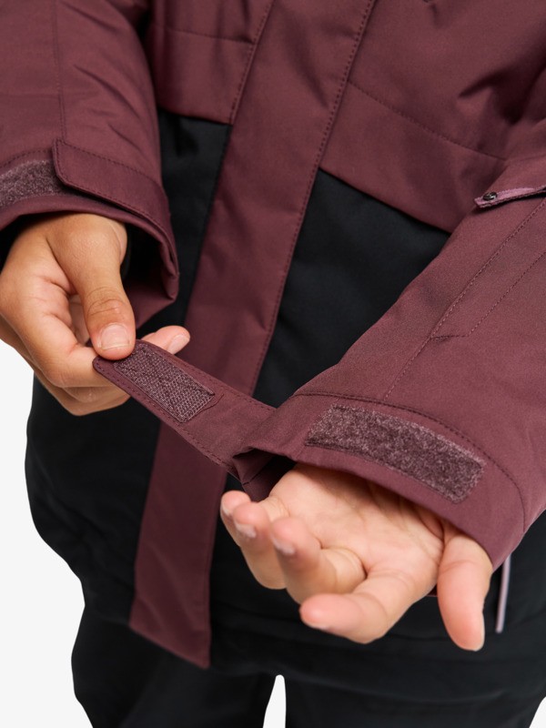 11 Dawnrae Parka - Chaqueta técnica snow para chicas 8-16 Rojo ERGTJ03190 Roxy