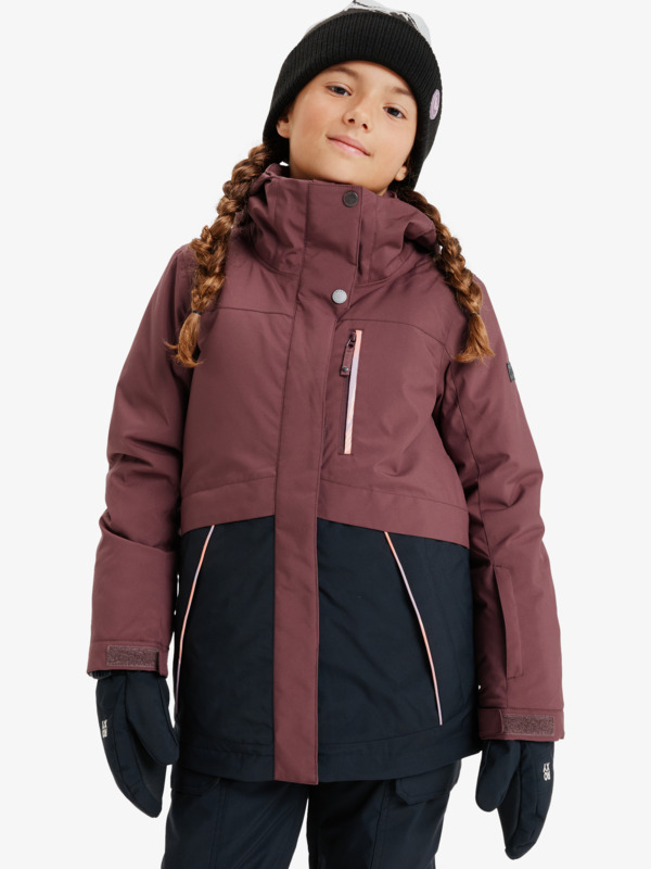 0 Dawnrae Parka - Chaqueta técnica snow para chicas 8-16 Rojo ERGTJ03190 Roxy