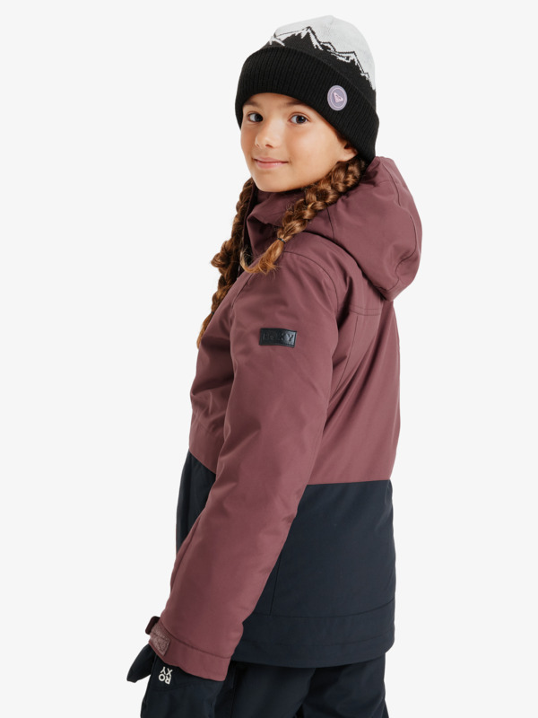 1 Dawnrae Parka - Chaqueta técnica snow para chicas 8-16 Rojo ERGTJ03190 Roxy