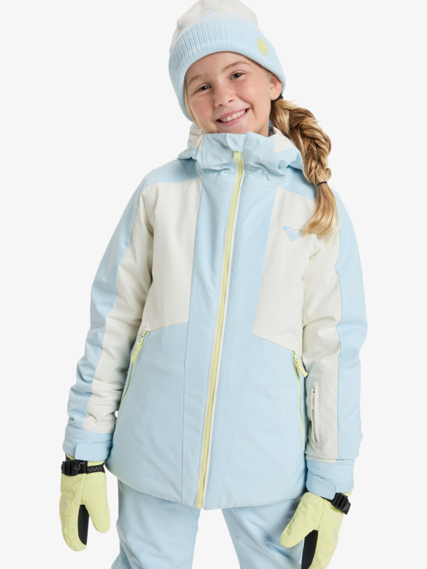 1 Dreamountains 10K - Technisch Snowjack voor Meisjes 8-16 Blue ERGTJ03193 Roxy