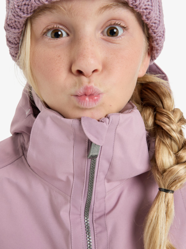 4 Meade 10K - Technisch Snowjack voor Meisjes 8-16 Pink ERGTJ03196 Roxy