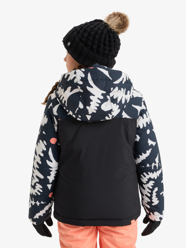 2 Galaxy - Technical Snow Jacket for Girls 8-16 Black ERGTJ03200 Roxy