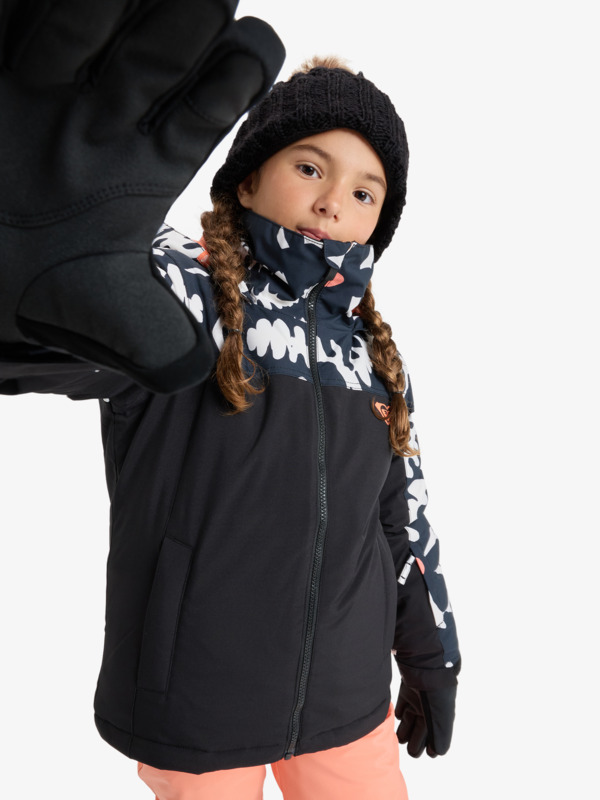 1 Galaxy - Technical Snow Jacket for Girls 8-16 Black ERGTJ03200 Roxy