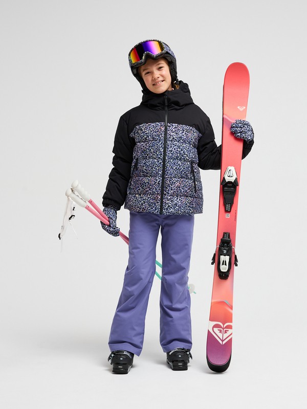 1 Snowyhill Printed Puffy 10K Violet ERGTJ03222 Roxy