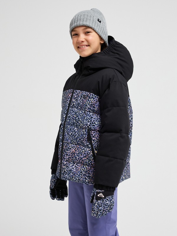 7 Snowyhill Printed Puffy 10K Violet ERGTJ03222 Roxy