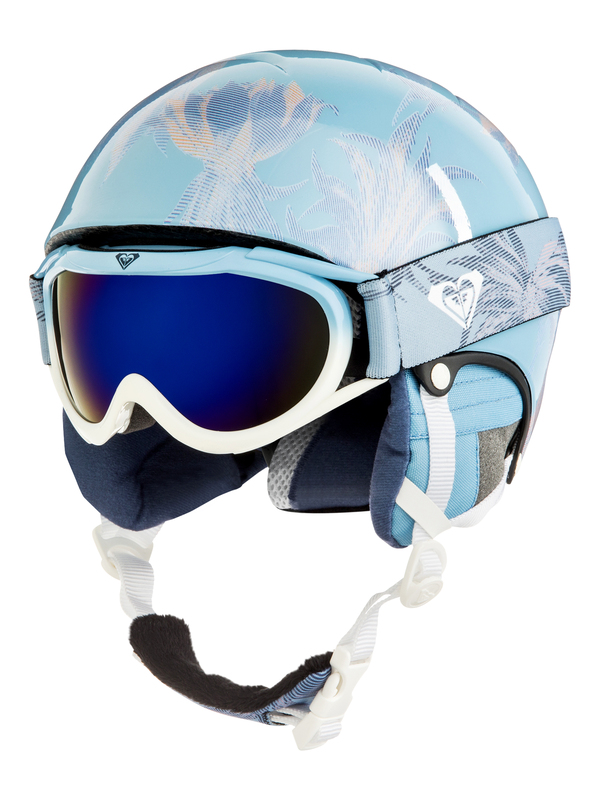 0 Misty - Conjunto de casco y máscara para Chicas 8-16  ERGTL03001 Roxy